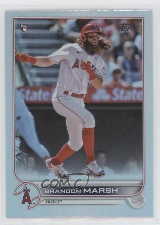2022 Topps Series 1 Rainbow Foil Brandon Marsh #243 0y2p