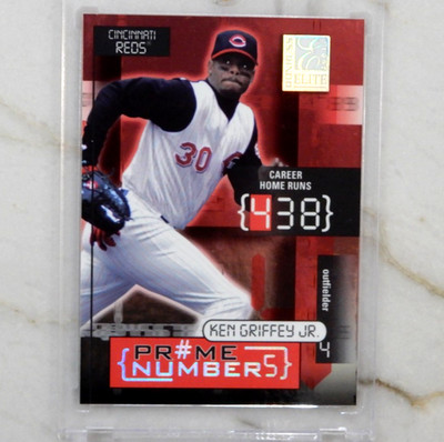 Ken Griffey Jr 2001 Donruss Elite #PN-2A Prime Numbers  /400