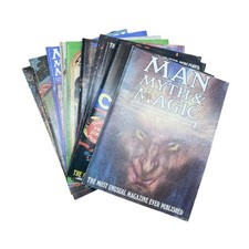 Man Myth & Magic Magazine Collection Issues 1-10 (1970s) Illustrated