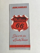 1959 Phillips 66 Oil Company map of Arkansas