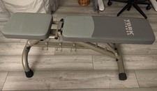 York Fitness Bench Adjustable 5-Seat Positions for Gym Training