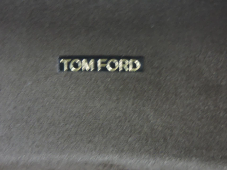 Gafas de sol Tom Ford estuche vacío marrón chocolate gafas cubierta dura Foto 4 de 4