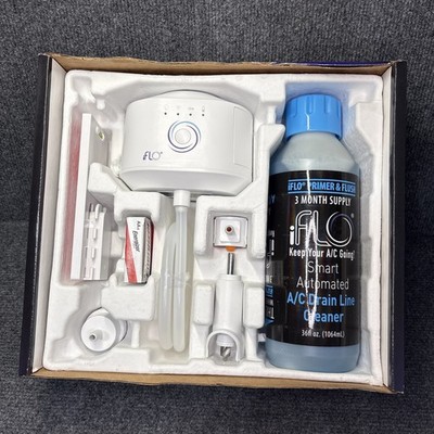 iFLO Smart Automated A/C Drain Line Cleaning System Model: iFLOKIT01