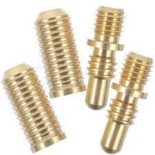 2 Sets Billiard Tip Pool Cue Screws Club Pin Joint Connector for Cues