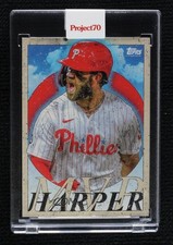 2022 Topps Project 70 /793 Bryce Harper by Tyson Beck (1959 Topps Baseball)