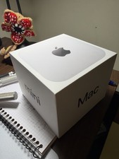 Apple Mac mini Desktop M4 16GB Memory 256GB SSD Silver MU9D3LL/A 2024 SEALED!