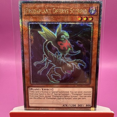 MP24-EN041 Predaplant Ophrys Scorpio : Quarter Century Secret Rare : 1st Edition