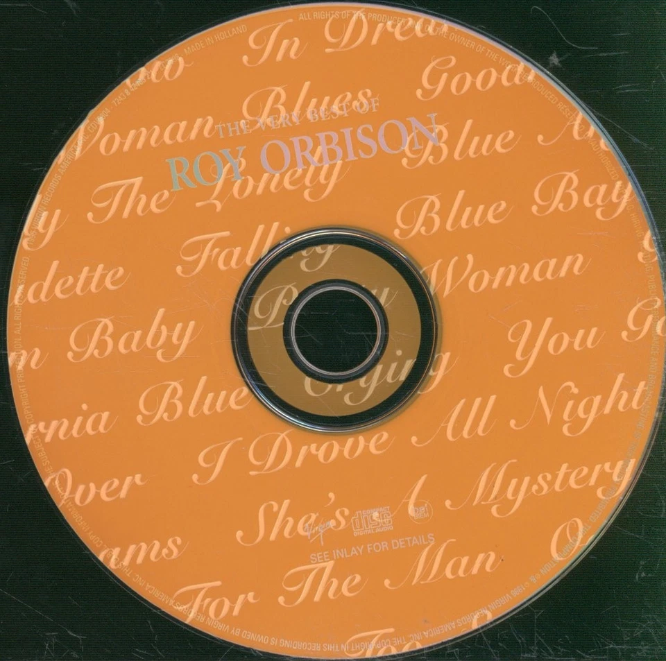 Roy Orbison Very Best of Roy Orbison CD Europe Virgin 1996 plus 'hidden surprise - Bild 3 von 3