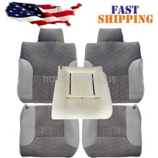 For 1994-1997 Dodge Ram 1500 2500 3500 Front Bottomtop Cloth Seat Coverfoam