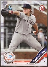2019 Bowman Draft #BD-34 T.J. Sikkema Baseball VG