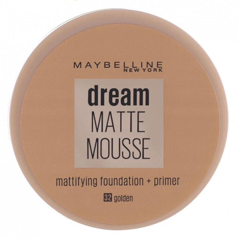 Maybelline Dream Matte Mousse Mattifying Foundation + Primer - Photo 1/1