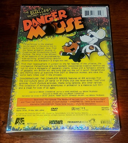 Danger Mouse The Complete Series DVD Box Set + Count Duckula '80s U.K. Animation - Imagen 3 de 7