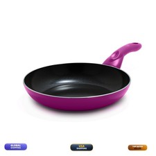 GreenPan GreenLife Essentials 8" Frying Pan Skillet, Magenta Pink