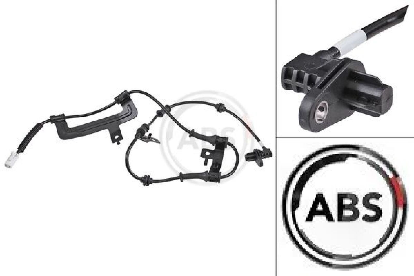 A.B.S. 31838 Sensor für Raddrehzahl ABS Sensor Raddrehzahl