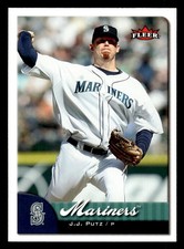 2007 Fleer #58 J.J. Putz Card Seattle Mariners