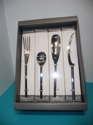 Pintinox  ''AGRICOLA'' Tafelbesteck DESIGNER  24 teilig 18/10 Edelstahl  NEU