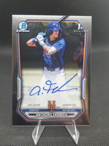 Anthony Frobose #CPA-AFR 2026 Bowman Chrome Prospect Autograph card