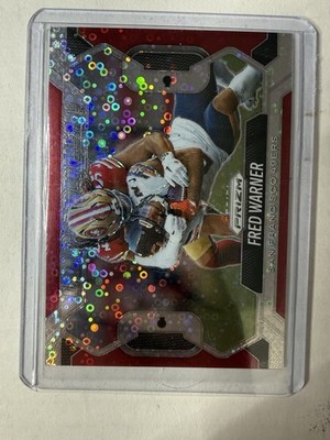 2025 Prizm No Huddle Fred Warner Lockdown Prizm Disco 49ers