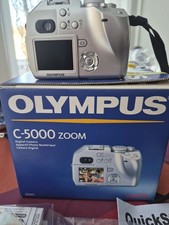 Olympus Camedia C-5000 Zoom 5.0MP Digital Camera Digicam Bad Battery!