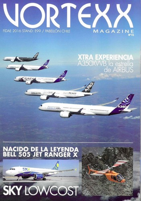 #ad #ad VORTEXX Magazine No. 15 Chile Aviation Magazine Airbus A350 Cover 100 Pages Rare $8.50