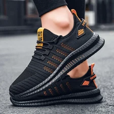 Men's Spots Running Shoes Outdoor Walking Athletic Sneakers Jogging Tennis Gym