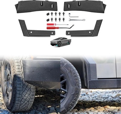BestEvMod 4PCS Upgrade Wheel Fairing Delete Cybertruck, Faring Covers 