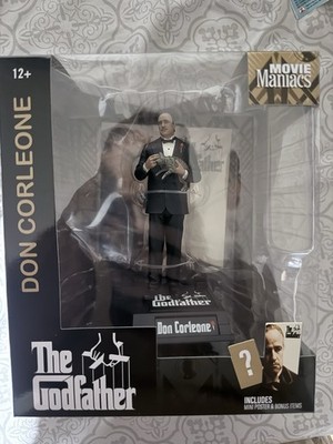McFarlane Movie Maniacs The Godfather ''Don Corleone'' Figure Limited Edition NEW