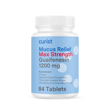 Mucus Relief Max Strength guaifenesin 1200 mg , 84 ct