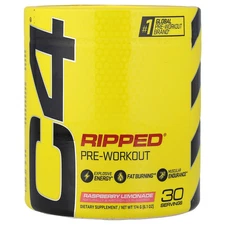 C4 Ripped, Pre-Workout, Raspberry Lemonade, 6.1 oz (174 g)
