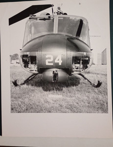 Photo_ UH-IN Huey Helicopter US Marines (About 10 by 8.5) Government Photo 1960s