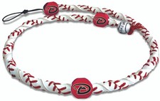 Gamewear MLB Arizona Diamondbacks Necklace Frozen Rope Classic Baseball CO