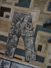 Realtree Outdoors Youth Camouflage Hunting Pants Real Tree Cargo Size XL 14-16