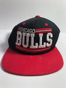 bulls hat black