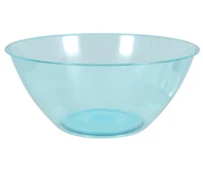 Greenbrier’s Large Turquoise Blue Plastic Desert Bowl 5 quarts. 11 In Diameter