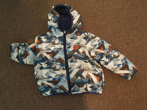 Timberland Reversible Puffer Coat -Size 