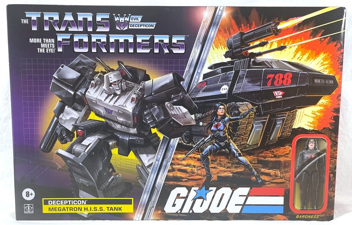 希少新品Transformers Megatron H.I.S.S. Tank Transformers Generations G.I. Joe Cobra Megatron H.I.S.S. HISS