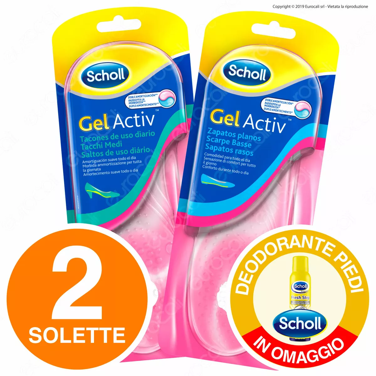 Gel activ shop scarpe aperte