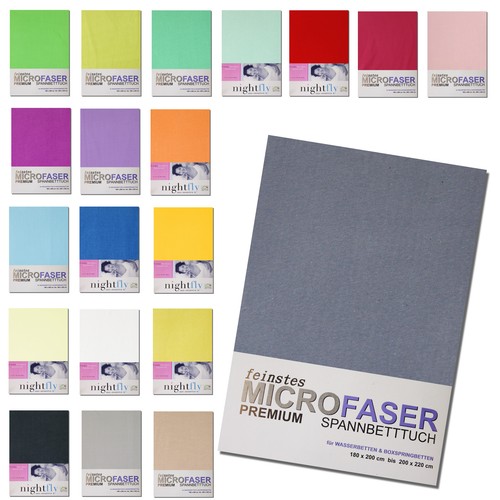 Wasserbett Microfaser Bettlaken Spannbetttuch Laken Wasserbettlaken 200