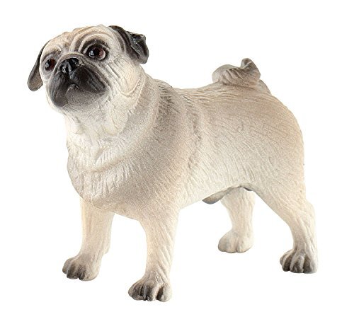 Bullyland 65425 - Spielfigur, Mops Percy, Ca. 6 Cm-image