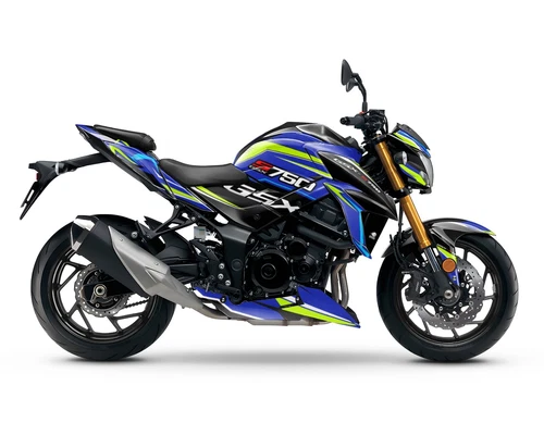 Complete Graphic Kit Decal Sticker "Razor" For Suzuki GSXS GSX-S 750 2017-2023