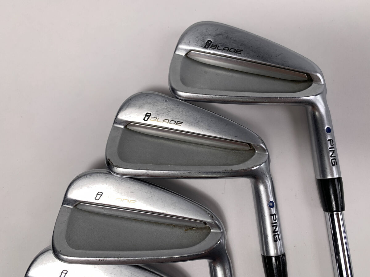 Ping iBlade Iron Set 4-PW Blue Dot 1* Up True Temper Dynamic Ping iBlade Iron Set 4-PW Blue Dot 1* Up True Temper Dynamic