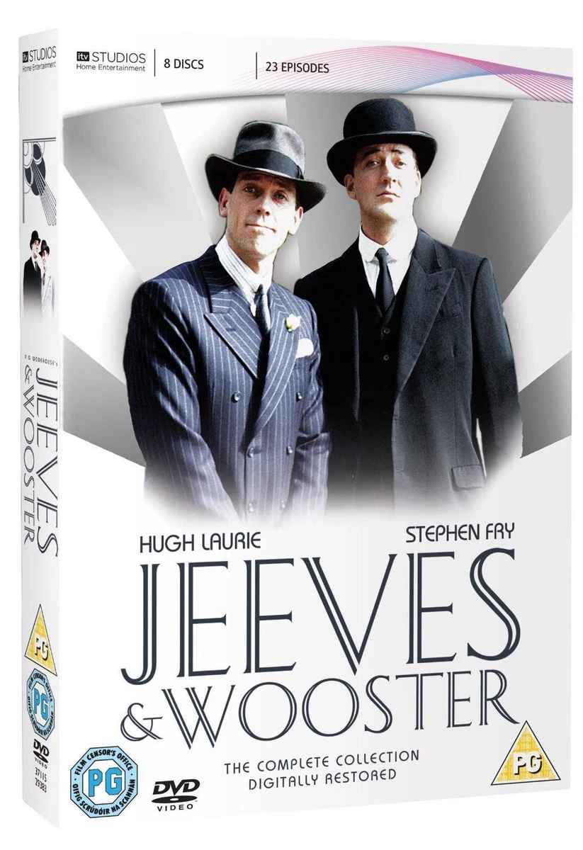 JEEVES AND WOOSTER COMPLETE SERIES COLLECTION DVD Stephen Fry Hugh Laurie  New UK | eBay