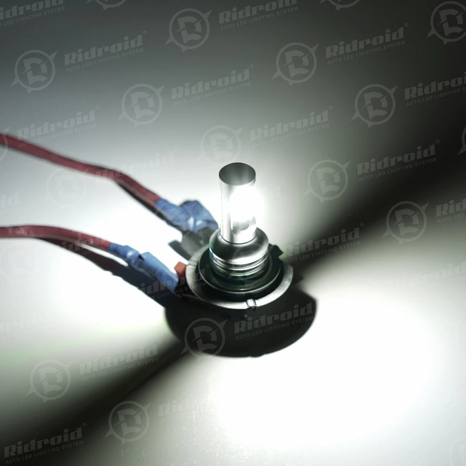 2x H7 LED White Fog Light Bulbs For 2008-11 Mercedes Benz C300 C350 C63 AMG W204 - Image 2 of 4