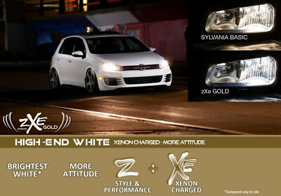 Sylvania Silverstar ZXE Gold 9008 H13 Two Bulbs 65/55W Head