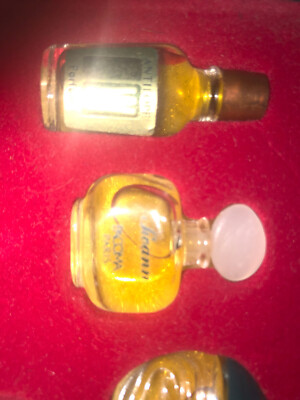 perfume 80's miniature collectible France LES MEILLEURS PARFUMS DE