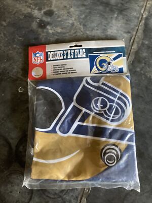 Los Angeles Rams Deluxe 3  x 5  Flag Banner NIP