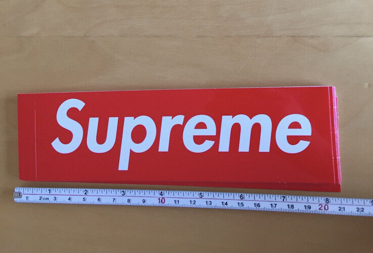 Supreme Red Box Logo Sticker 100% Authentic | eBay Supreme Red Box Logo Sticker 100% Authentic | eBay