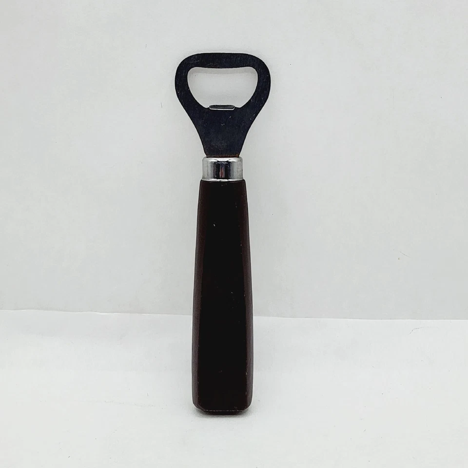Houdini Bottle Opener with Wood Handle 6" Long Kitchen Drink Accessory  - Image 3 of 4