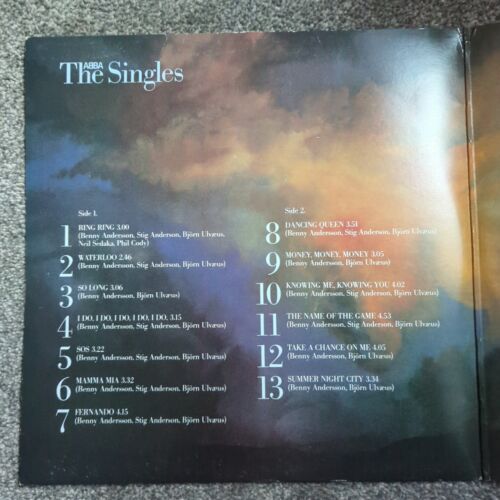 ABBA - THE SINGLES - THE FIRST TEN YEARS 1982 UK 1st DOUBLE VINYL LP ABBA10 - Picture 3 of 14