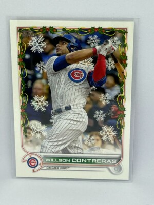 Willson Contreras 2022 Topps Holiday Baseball # HW172